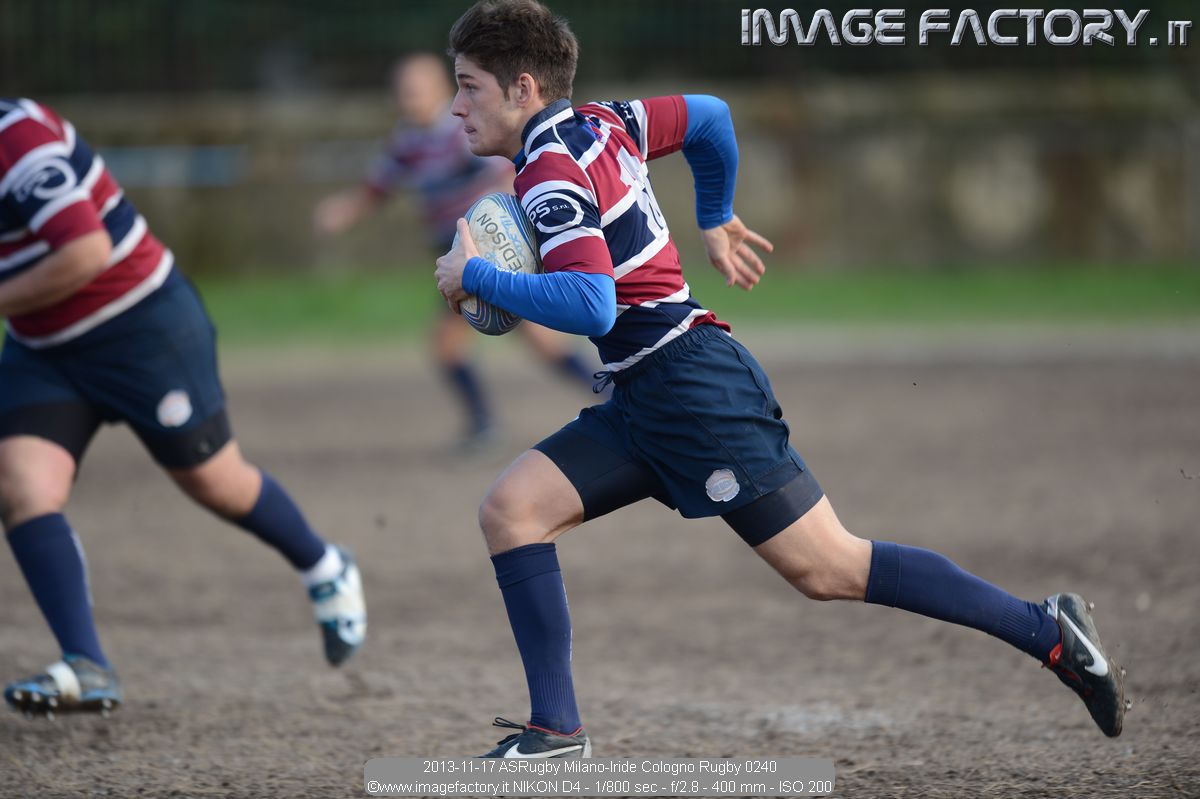 2013-11-17 ASRugby Milano-Iride Cologno Rugby 0240